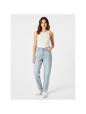 ABERCROMBIE AND FITCH Cotton Curve Love 90’s Straight Ultra High Rise Jeans 28 6